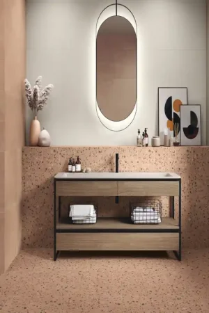 carrelage coccio gobi 60x60 cm effet terrazzo rectifié Prix Bas